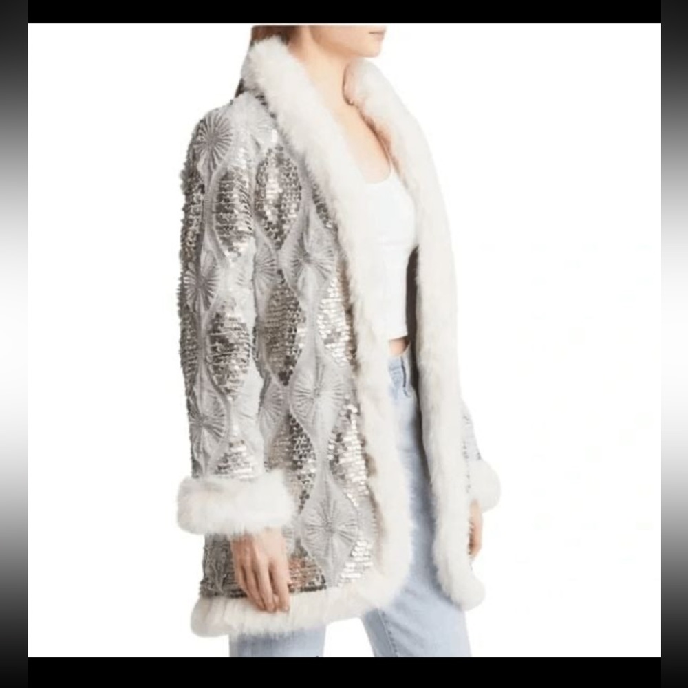 Band of the Free Boho Faux Fur Trim Jacket - Picture 2 of 9